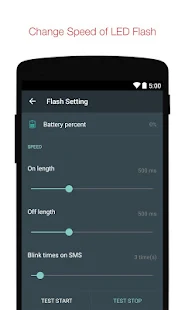  Flash Alerts on Call and SMS- screenshot thumbnail   
