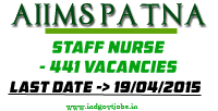 aiims-patna-staff-nurse-vacancy-2015