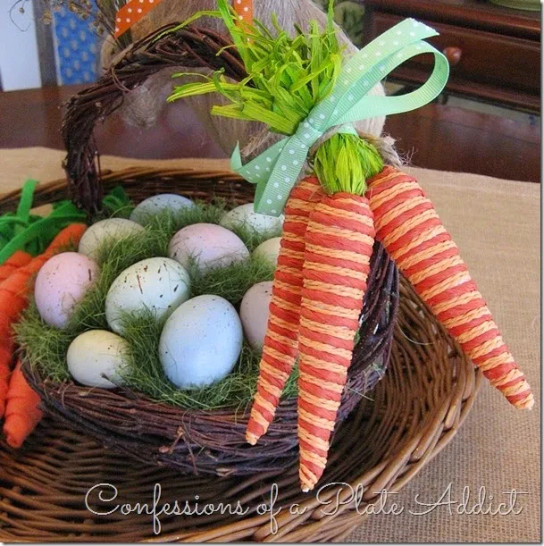CONFESSION OF A PLATE ADDICT Easter Bunny Centerpiece