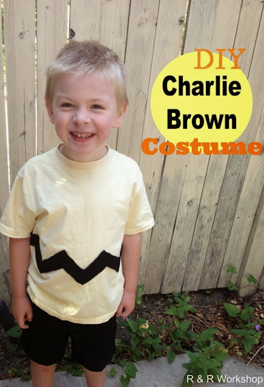 DIY Charlie brown costume