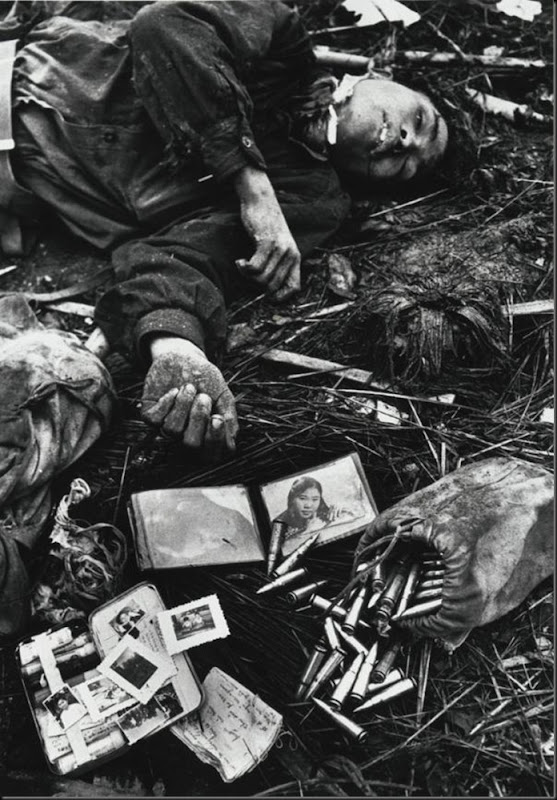 Body of a North Vietnamese soldier, Hue, Vietnam, 1968