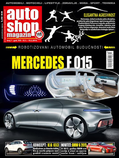 Auto Shop Magazin januar 2015.