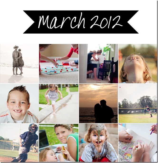March Collage - 2012