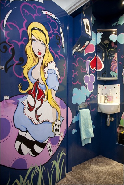 Alice Restroom Graffiti