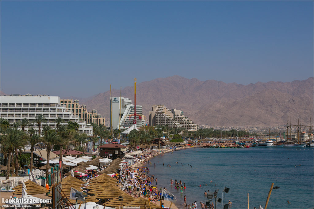 Проект блога LookAtIsrael.com о городах Израиля. Эйлат