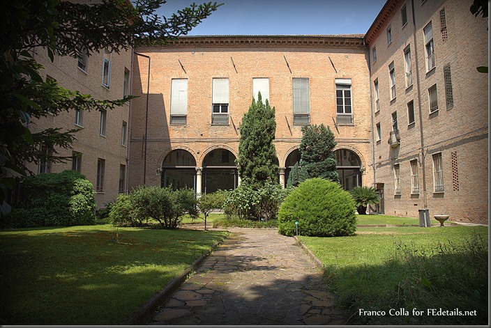 Pic of the Day: il cortile inteno del Palazzo Turchi di Bagno