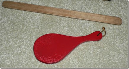 toys paddles - ours