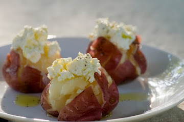 Lemon Ricotta Potatoes