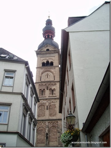 03-Coblenza. Liebfrauenkirche. Torre - P9010025