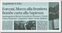Forconi acende rebelião em Itália.Dez 2013