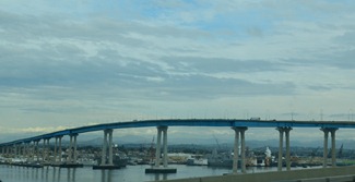 the Coronado Bridge