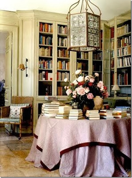 library display table