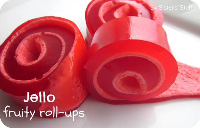 Jello Fruity Roll-Ups