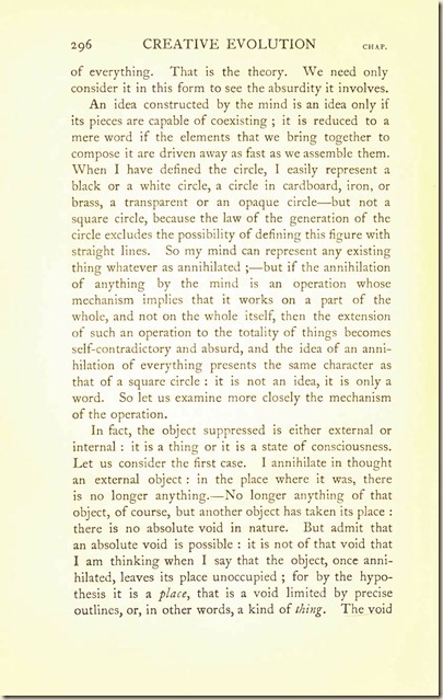 Bergson. Creative Evolution. 1911 creativeevolutio00berguof.test.t_Page_310