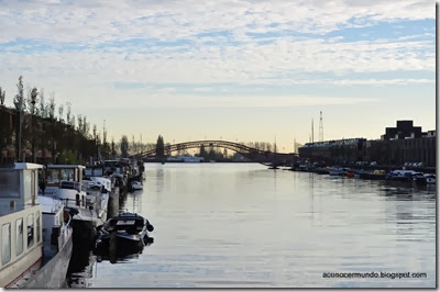 Amsterdam. Vistas desde el Puente Rojo de Zeeburg - DSC_0194