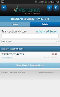 Visterra Credit Union Mobile Screenshots 0