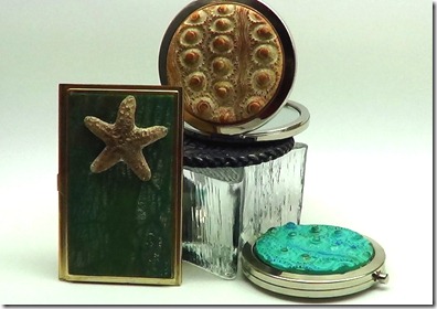 Compact Mirrors and business card holder