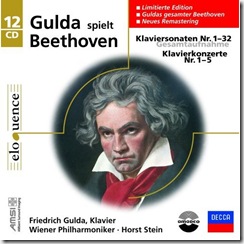 Beethoven sonatas piano Gulda