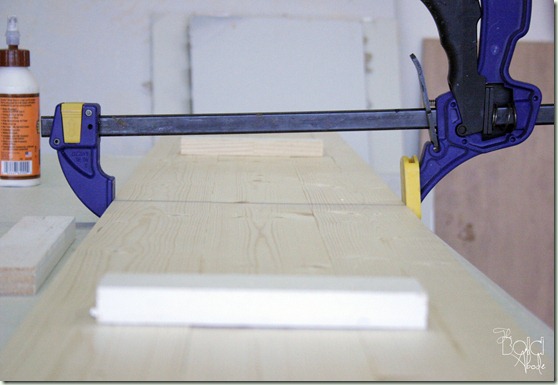 Clamped boards
