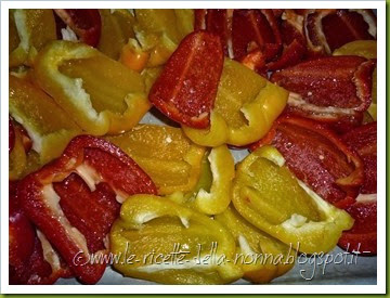 Peperoni al forno con salsa tonnata e capperi (2)