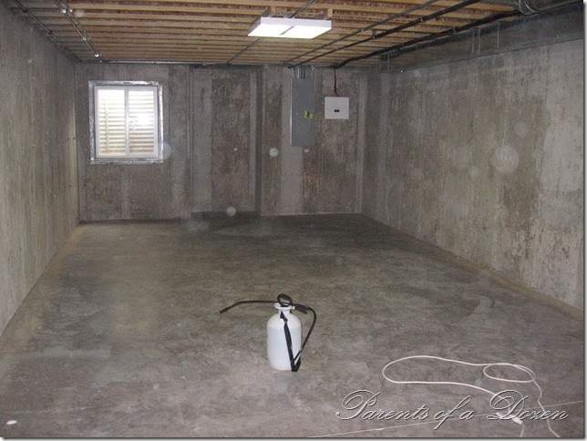 Painting An Unfinished Basement, How To Clean A Unfinished Basement
