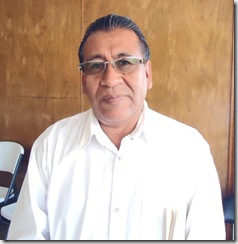 Nicolas Guerrero Gonzales,dirigente de artesanos indigenas que radican en Iguala