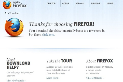 mozilla firefox update 2013