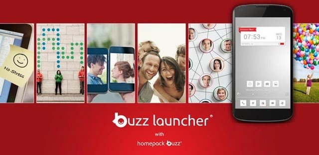 تطبيق لانشر Buzz Launcher لتغير شكل هاتفك الأندرويد