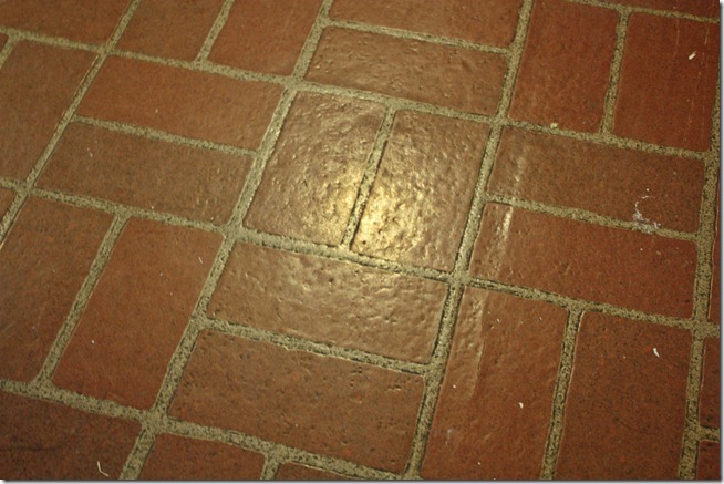 Painting The Kitchen Floors, How To Paint A Brick Tile Floor