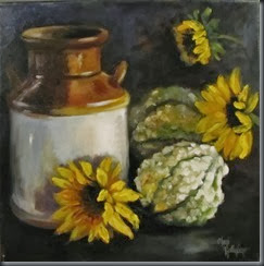 Gourd and Crock 12x12
