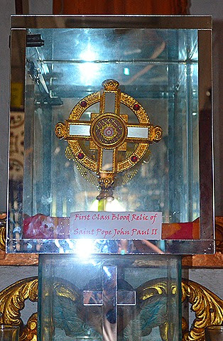 Blood Relic of Saint Pope John Paul II