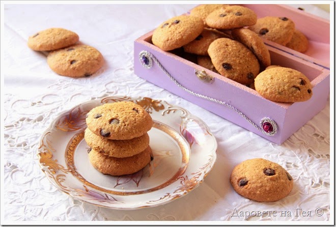 Бисквитки с орех и шоколад_9468
