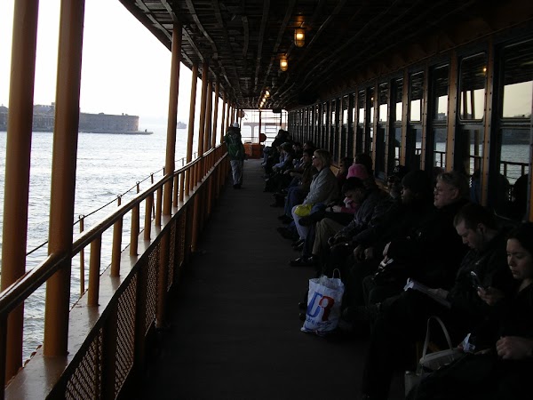 Imagini New York: ferry de Staten Island, New York