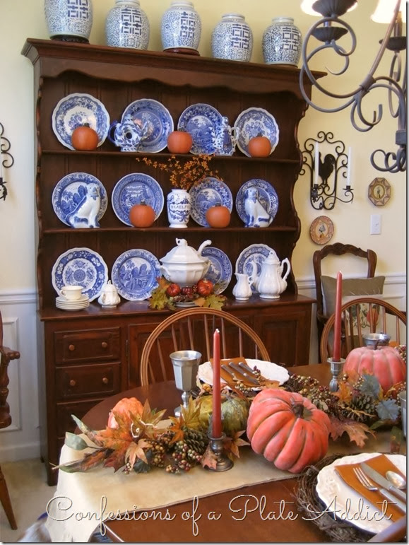 CONFESSIONS OF A PLATE ADDICT Fall Home Tour Dining Room