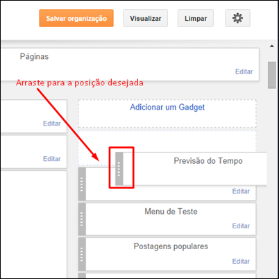 Como instalar um Widget no seu Blog -(Blogger) - Visual Dicas