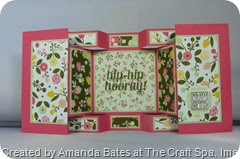 All Abloom Large Square Double Display Card , Amanda Bates at The Craft Spa (5)