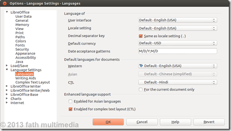 Options - Language Settings - Languages_019