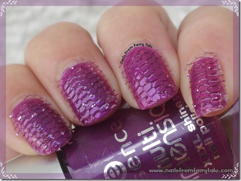 net lace on nails