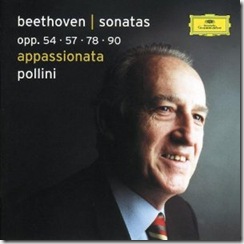 Beethoven sonatas piano Pollini