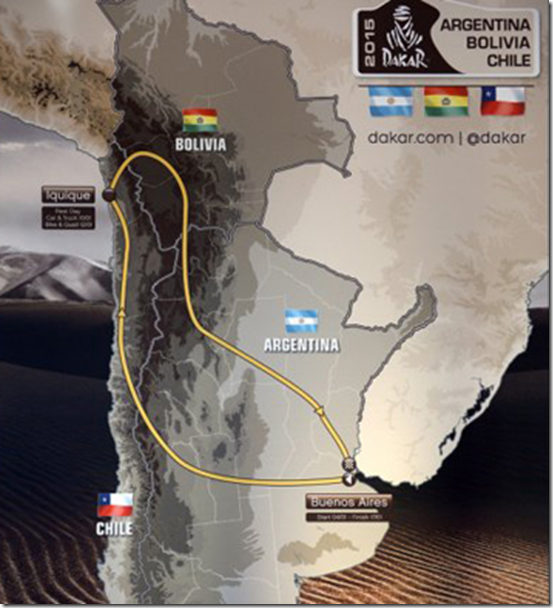 Rally Dakar 2015 pasará nuevamente por Bolivia, coches y camiones también visitarán el país