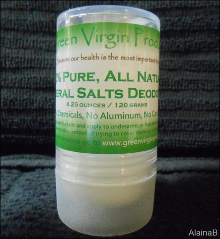 Green Virgin Products review deodorant