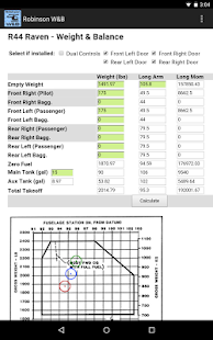 Robinson Weight & Balance Screenshots 2