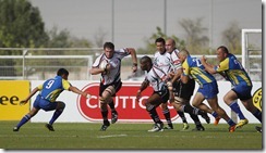 2012-uae-v-kazUAE Rugby Greg Thompson makes his break away from the Kazakhstan pack