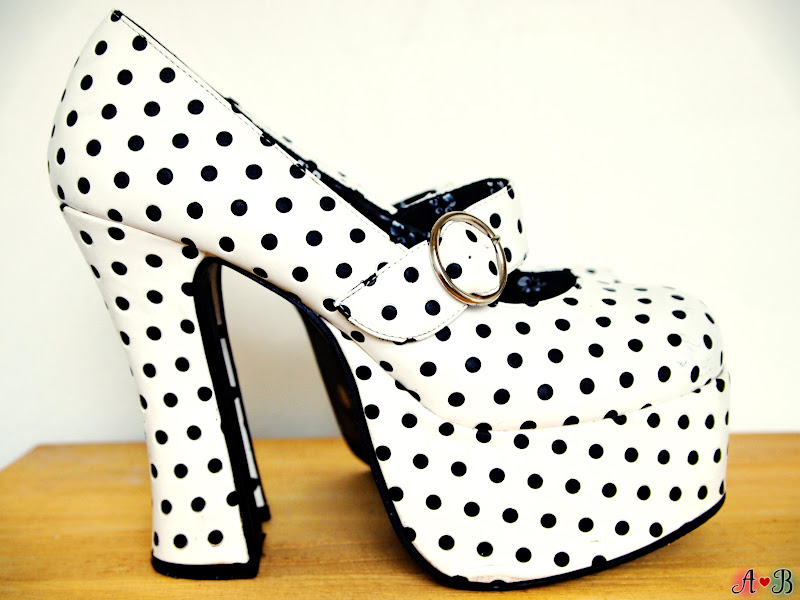 t.u.k Polka Dot Shoes