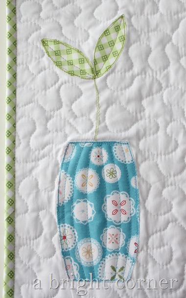 Sprouts table runner (pattern)
