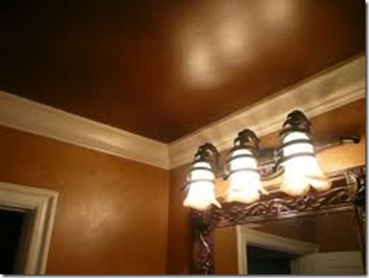 All In The Detail How To Paint A Ceiling Brown Ceiling