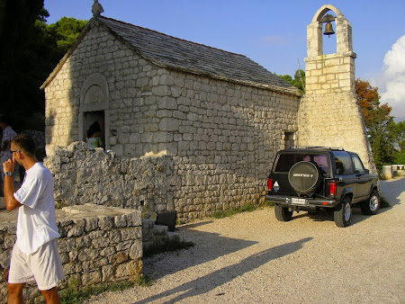 Obective turistice Split: capela pe dealul Marjan