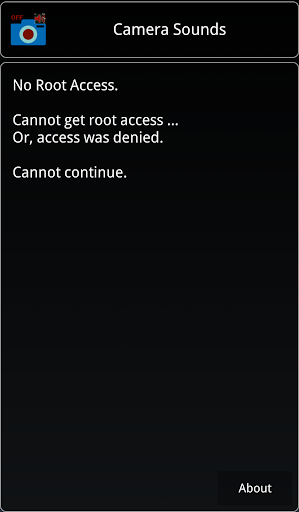 Camera Sound [ROOT]