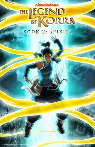 korra book 2 spirits poster
