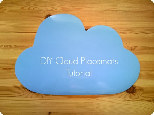 DIY Cloud Placemats Tutorial